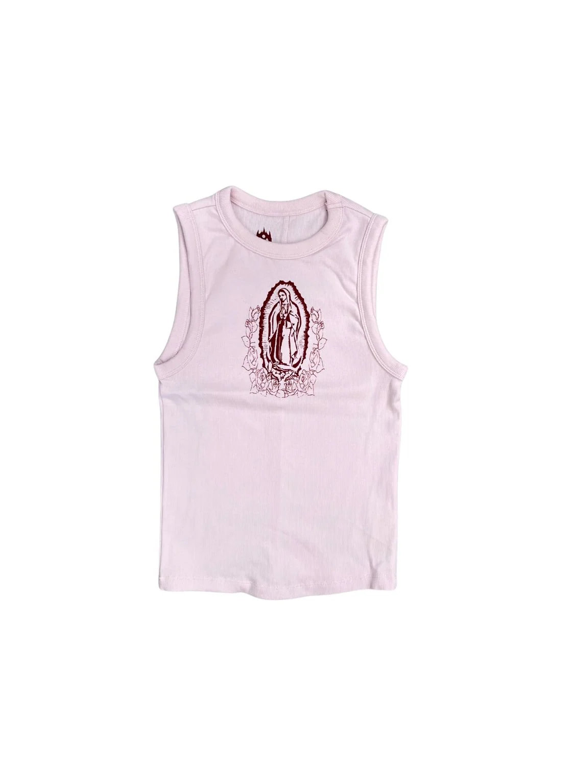 GUADALUPE BURGUNDY TANK TOP