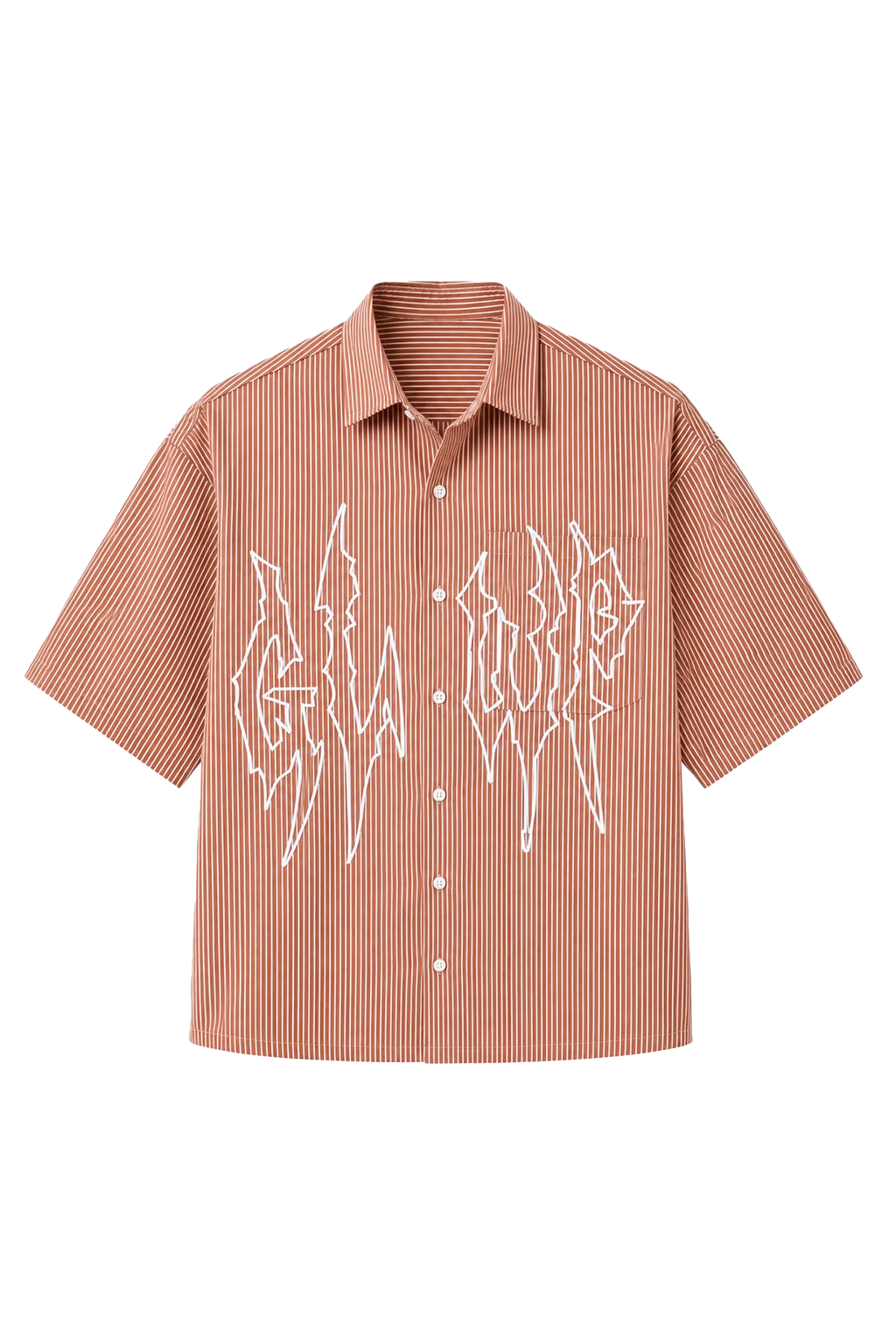 CAMISA CROP CAMEL
