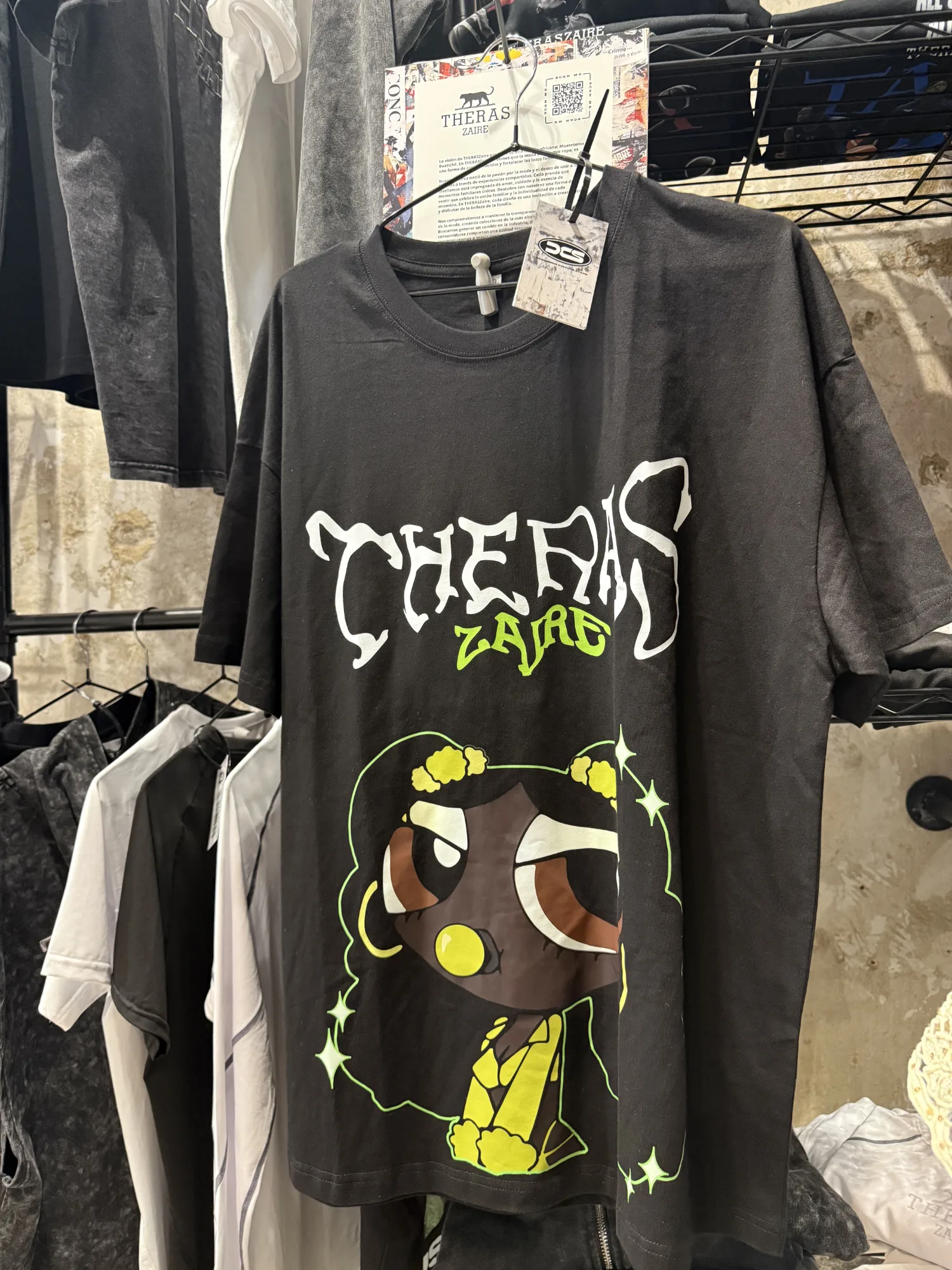 Camiseta Theras Zaire de las supernenas