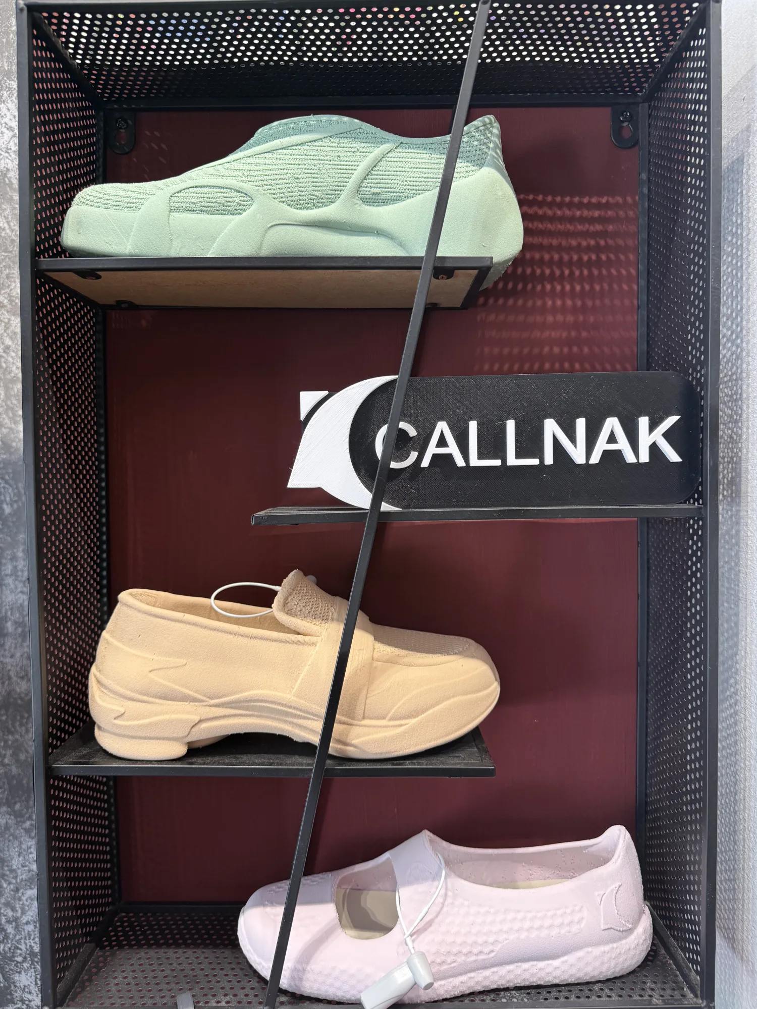 Calzado hecho en 3D de la marca Callnak